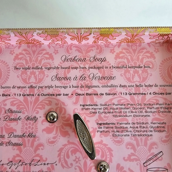 Musical Box Punch Studio "Follow Your Dreams" Verbena Soap, Playing Strauss - Picture 7 of 15